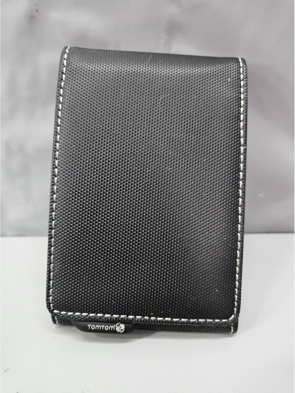 TomTom Black Padded GPS Carrying Case Flip Open Soft Lined